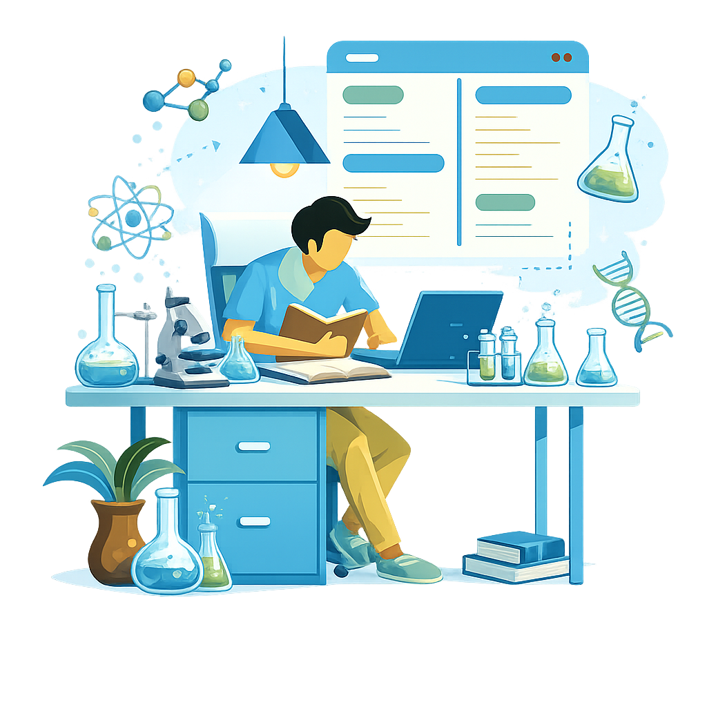 Élève étudiant avec ElementR